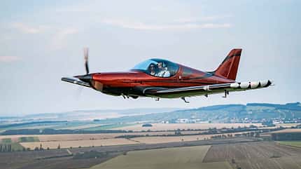 Bristell Classic, Air to Air, Passagier Bristell_Classic_Passagier