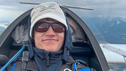 Segelflug, Alpenflug, Pilot Segelfug_Alpenflug_Pilot
