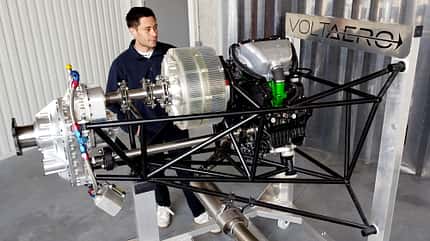 HPU 210, Hybridmotor, Kawasaki