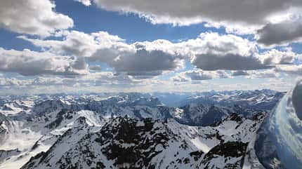 MiniLAK, Segelflug, Streckenflug, Alpen