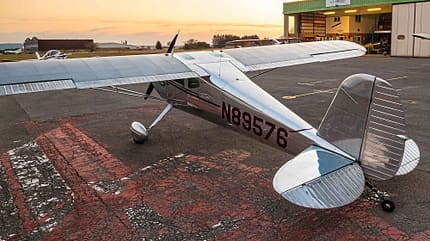 Chessna 140, Heck, Tarmac Cessna_140_Heck
