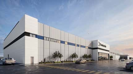 Dorval, Bombardier, Grafik, Werk. Fertigung