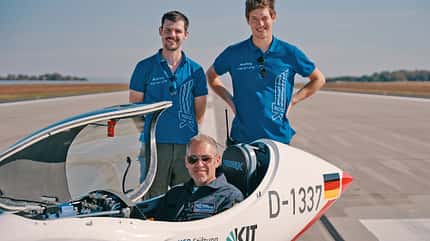 AK-X, Nurflügel, Karlsruhe, Akaflieg, Erstflug
