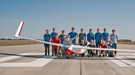 AK-X, Nurflügel, Karlsruhe, Akaflieg, Erstflug