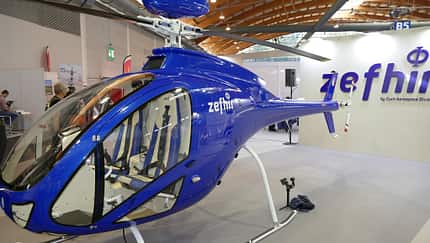 Neuer Turbinenhubschrauber aus Italien in der Flugerprobung