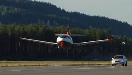 P2 Xcursion hebt ab zum Jungfernflug