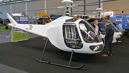 Heli-Tec entwickelt Hubschrauber und eigenen Kolbenmotor