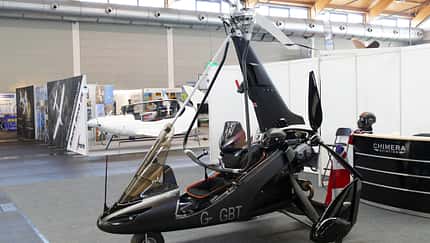 Tragschrauber mit Trikesteuerung