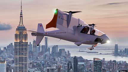 VTOL-Flächenflugzeug mit Elektroantrieb