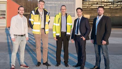 Aero-Dienst eröffnet Wartungsstützpunkt in Klagenfurt