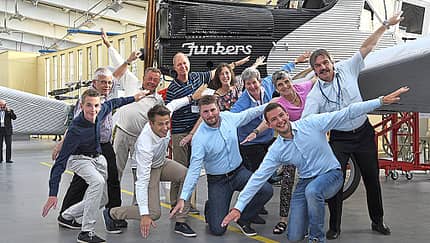 40. Deutschlandflug: Alte Hasen und junger Jubel