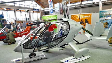 AERO 2017: DTA baut oben ohne