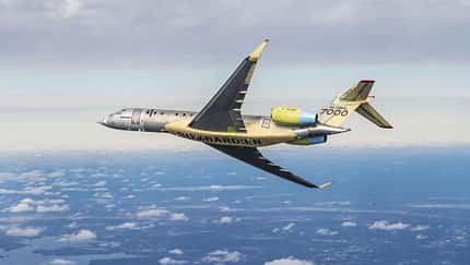 Global 7000 erreicht die Marke von 500 Testflugstunden