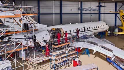 120-Monats-Check an Global Express XRS