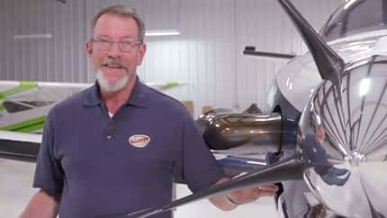 Vorflugkontrolle bei Hartzell-Propellern