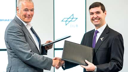 DLR und Embraer vereinbaren Zusammenarbeit