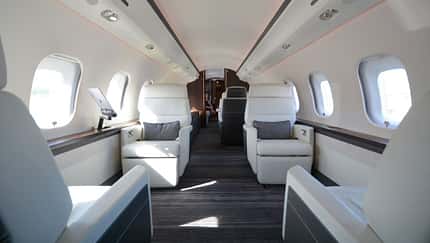 Neues Interieur für Global 5000/6000
