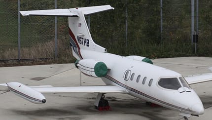 Learjet 25 abgestürzt