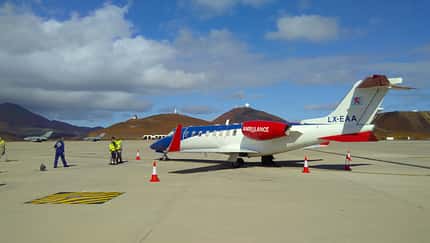 7000 Kilometer Flug nach Haiattacke