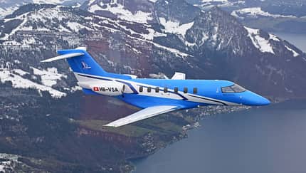 Der dritte Pilatus PC-24 Prototyp hebt ab