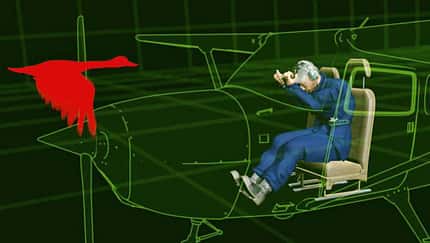Flugsimulator: Virtuelles Notfalltraining