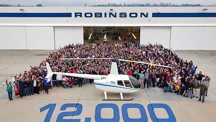 12000. Hubschrauber ausgeliefert