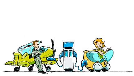 Muskelkraft, Gummimotor oder Elektroantrieb?