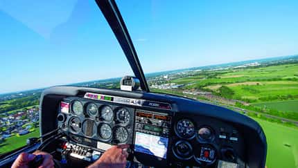 Kurvenflug 