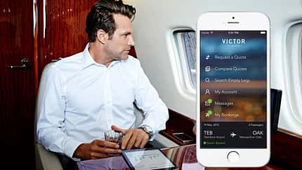 34 Prozent der Victor-Kunden nutzen erstmals Privatjets