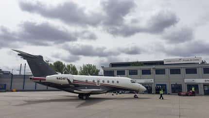 Legacy 500 für Steilanflüge am London City Airport zugelassen