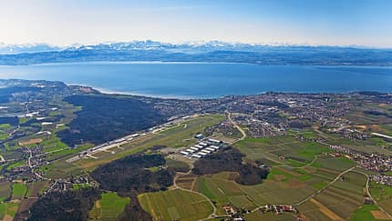 Mit dem Flugzeug zur Messe