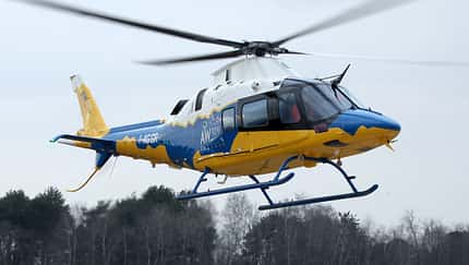 AW109 Trekker startet zum Erstflug