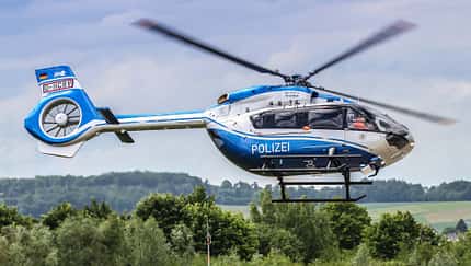 Weltpremiere für H145 als Polizeihubschrauber 