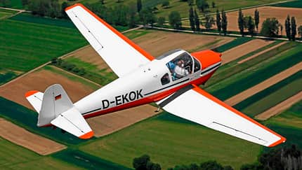 55 Jahre alte Klemm Kl 107C als Vereinsflugzeug
