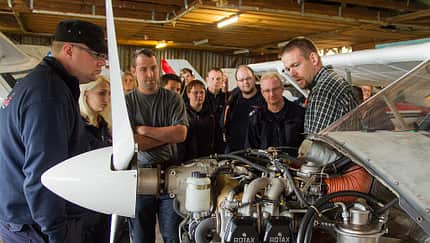Sicherheitsschulung beim Aero-Club Gelnhausen