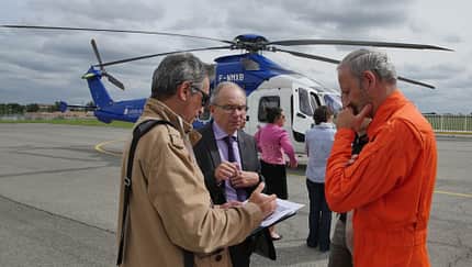 Umweltfreundliche IFR-Flüge mit dem Hubschrauber 