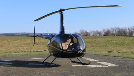 R66 vom S.P. Helicopter-Service unterwegs