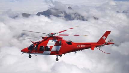 Rega-Rettungshubschrauber verunglückt beim Landeanflug