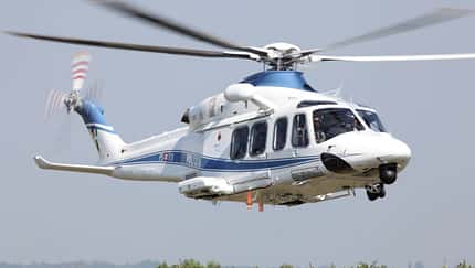 AgustaWestland übergab achte AW139 an die Polizei