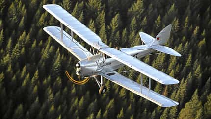 Tiger Moth fliegt nach vier Jahren wieder