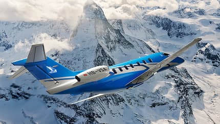 Pilatus will Lufträume für PC-24-Erprobung