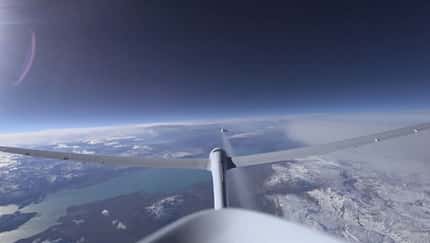 Mit der Grob Egrett in die Stratosphäre