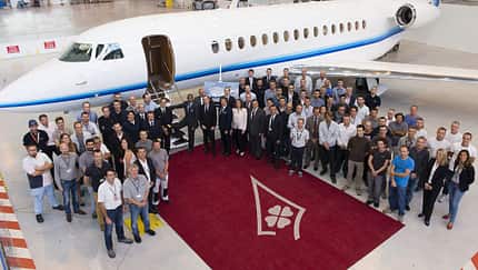 Dassault liefert erste Falcon 8X aus 