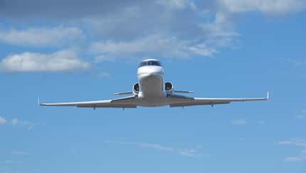 Gulfstream fliegt mit Bio-Treibstoff