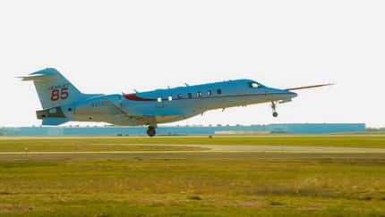 Learjet 85 ist geflogen