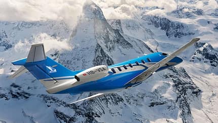 Innenansichten der Pilatus PC-24 