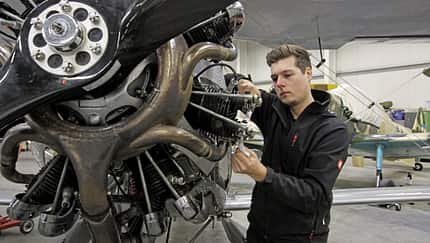 Werftbetrieb im Oldtimer-Club