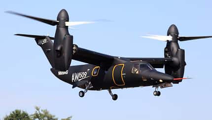Rekordflug der AW609