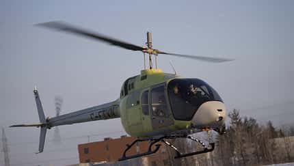 Zweiter Prototyp der Bell 505 fliegt