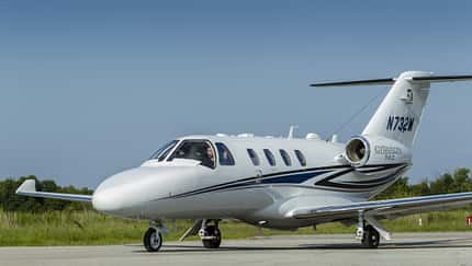 Mit der Citation M2 hoch hinaus